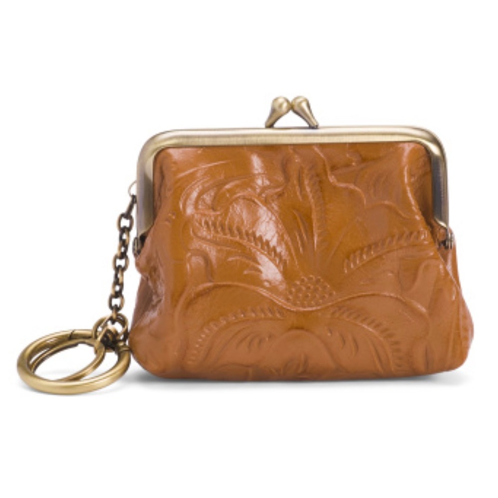 PATRICIA NASH Florence Borse Coin Purse. Tooled 🦋 NWT